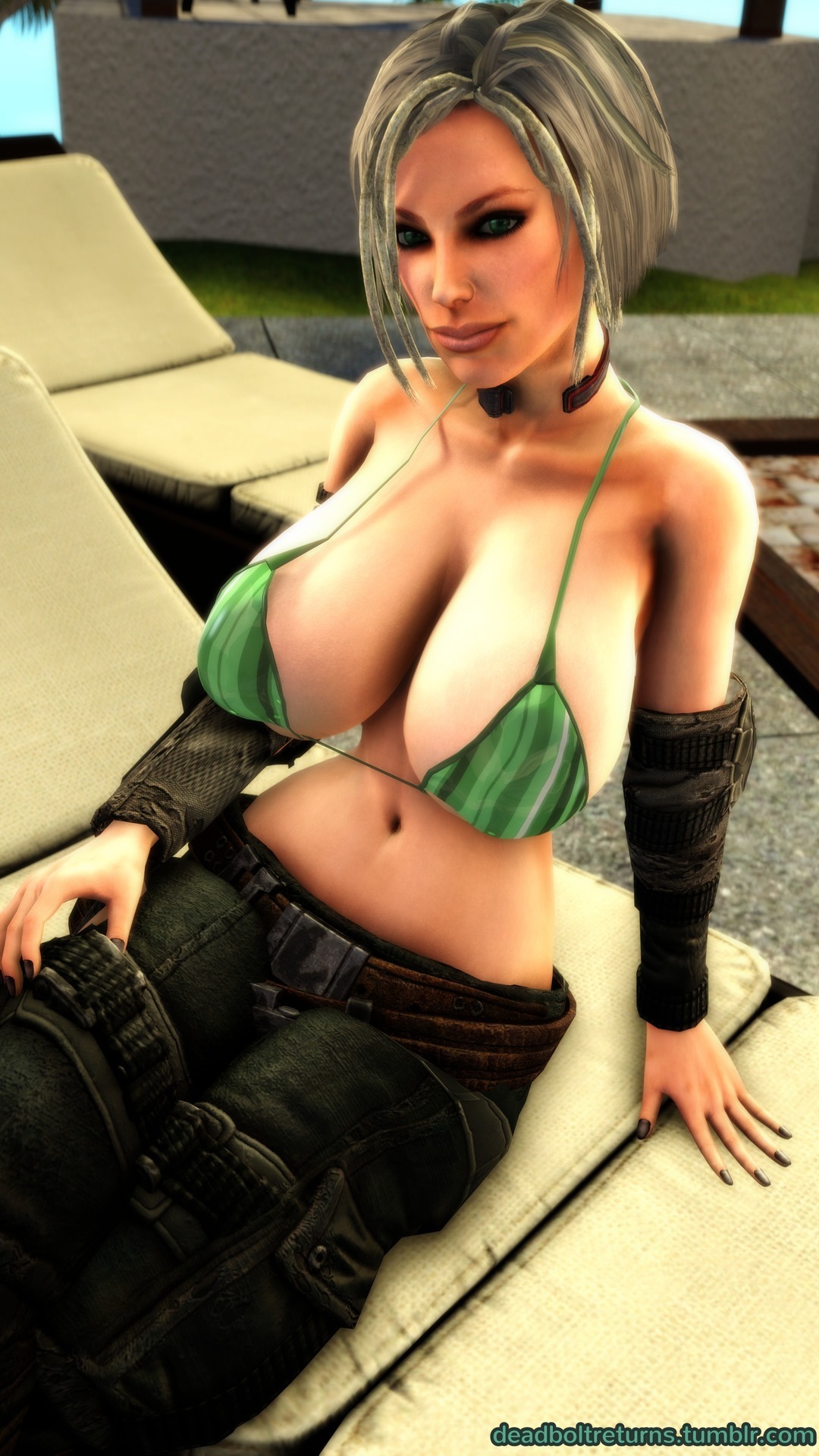 vaako-7: deadboltreturns:  Tested out Vaako’s recently released outfit for Trishka.