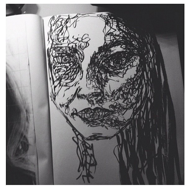 irykeinah:  Ink drawing 