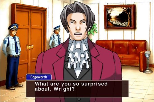 I 100% cannot blame Edgeworth or Maya for teasing the hell out of Phoenix on purpose like this.I’D D