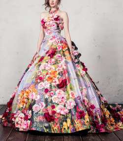 inkxlenses:Blooming Princess Gown (Yumi Katsura