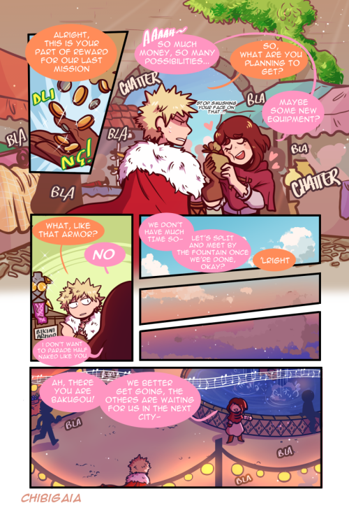 chibigaia-art:  we got the go to post our pieces for @kchkfantasyzine!here’s the comic I made for it c: