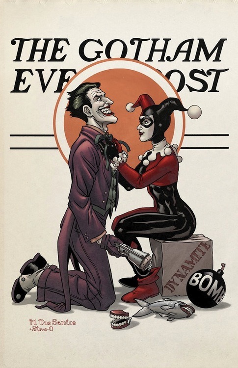 batcavebasement:  What if Norman Rockwell illustrated scenes of Gotham City life? 