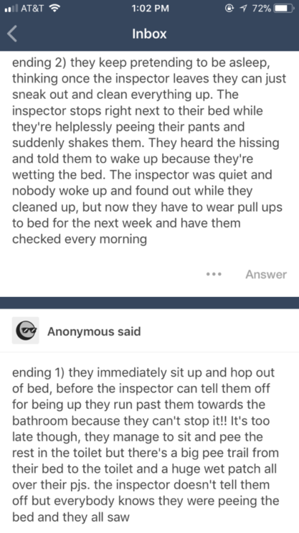 I’m deadddd I love this! 💙💚💛🧡❤️ Both endings are ahhhhhh jdndkdkdn I love how they are all scared of the strict room inspector but in both scenarios the inspector doesn’t yell at them or embarrass them but decides to do it discreetly