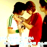 dbskrandomness:  endless JaeMin moments - 3/∞ [we got married. hehe] they were kissing in the 2nd gif 