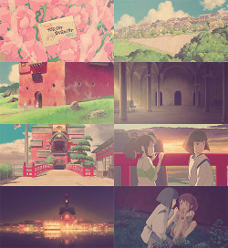 xintai:  fangirl challenge: [1/10] films - Spirited Away (2001)  Once you've met someone you never really forget them.  It just takes a while for your memories to return  