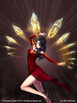 adsoutoart:    RWBY: Combat Ready - Cinder