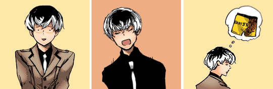 canneki:  emotes and random pics of Haise Sasaki (hi-res)