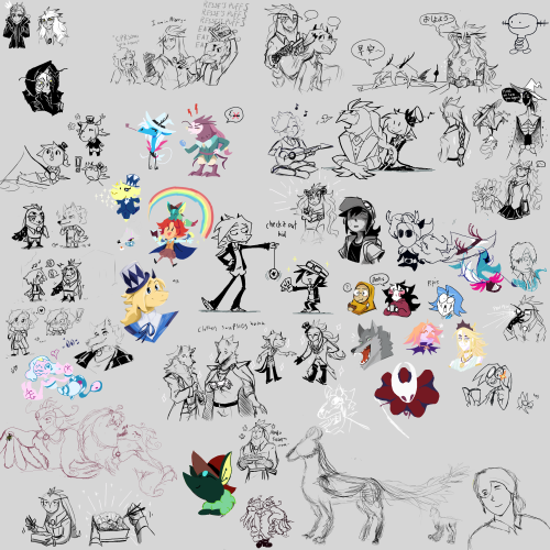 Drawpile War Collab #6with  @roposhipin, @astrasoda, ​@theifraccoon and @357sneakNot much of fanarts
