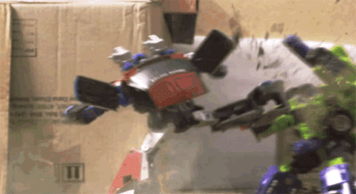 XXX dailydot:  This incredible stop-motion Transformers photo
