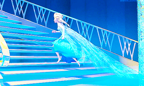 bigherosixed:Anna & Elsa + skipping steps