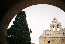 01trickpony:  Arkadi Monastery / CreteLomo LC-A