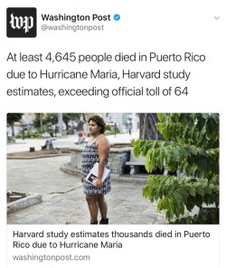 cookielube: revolutionarykoolaid:  This is despicable. This is racism. This is murder.   The colonization is Puerto Rico must end. It’s honestly life and death.  Spread this bullshit like wildfire. People need to see what’s really going on. 