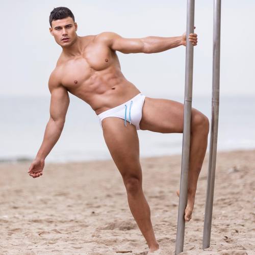 underwearhunks2:Its Greek Godescollectionofficial I would create a private beach for you and hire yo