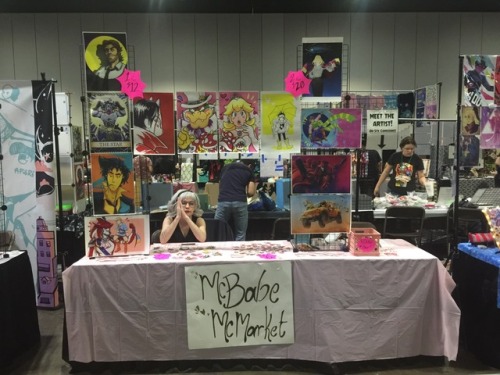 longliveteufort: mega-megantron: The McBabe McMarket is set up and ready! Metrocon doors open for VI