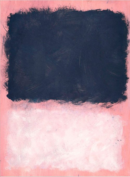 dailyrothko:Mark Rothko, Untitled (Grey and White on Purple), 1967