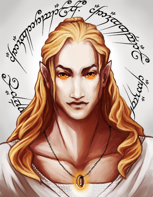 alef-art:AnnatarFirst colored portrait. 