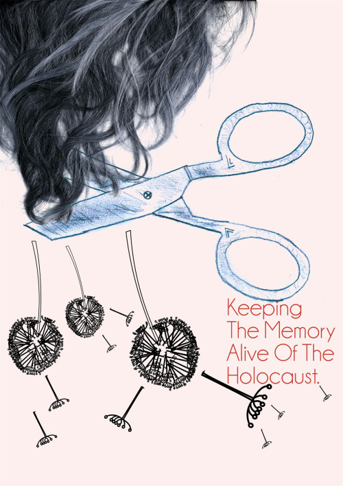Another poster I did for the &ldquo;Keeping the memory alive for the Holocaust&rdquo; Which i got sh