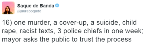 thingstolovefor:    Oakland PD under Civilian Control after scandals: Cops accused of raping sex traffic victim     The Oakland Police Department is now under civilian control after a series of incidents of misconduct recently came to light. Multiple