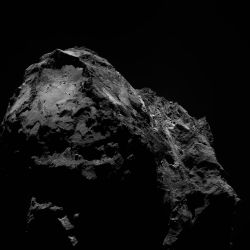mindblowingscience:  New photos of Comet 67P/Churyumov-Gerasimenko courtesy of ESA’s Rosetta spacecraft. Photos taken from January 4th to 8th, 2016