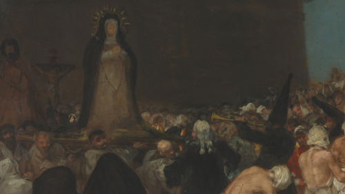 Goya, Details from Los Disciplinantes (1812-19)