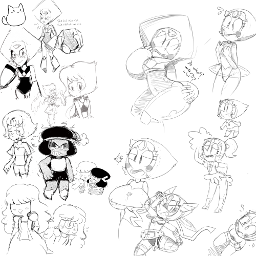 hotspicysoupcat:  steven universe oc with my steven buddy. we caught up on it so it has spoilers. Also nsfw.   so many gems~ <3 <3 <3