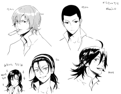 heeju1:  Drawing to other character~ (Because so many only drawn ishimi and fukuara ..)