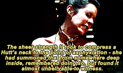 reyamidala:  Luke said those strong instincts of hers served as proof of the Force, evidence that it was working through her all the time.  (Bloodline) Bonus: 
