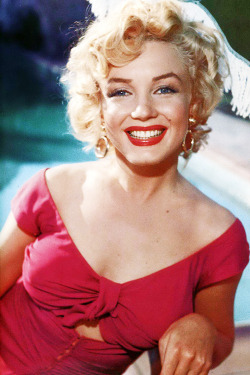 Marilyn Monroe at the Ray Anthony party,