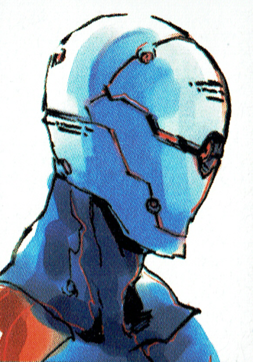 thevideogameartarchive:Artwork of Gray Fox, from @Konami’s Metal Gear Solid on the PlayStation..[The