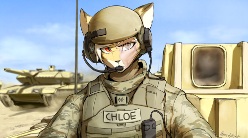 Chloe, Platoon Leader.This will be my last upload for awhile as I’m returning to military!
