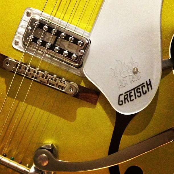 greatgretschsound:  Brian Setzer Hot Rod via http://instagram.com/officialgretsch