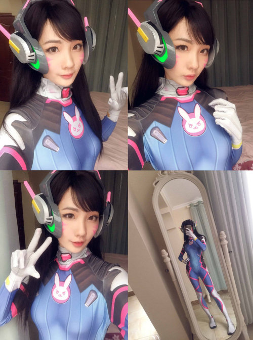 overbutts: D.Va by Qing-He
