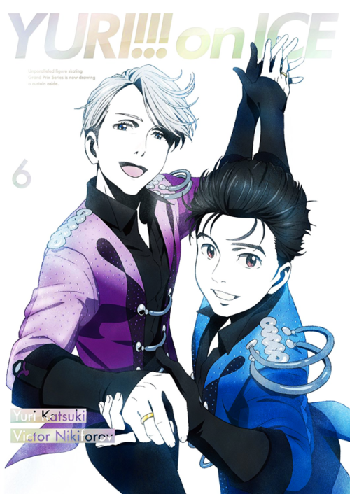 v-nikiforovo:at last!! scans of all 6 volumes of YURI!! on ICE BD/DVD jacket artworks, illustrated b