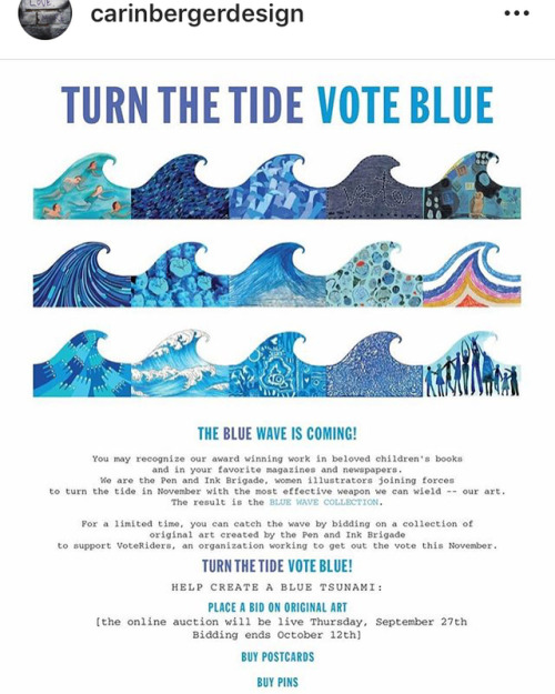 Help us raise money to get-out-the-vote Link in bio for purchasing original artwork  #Repost @carinb