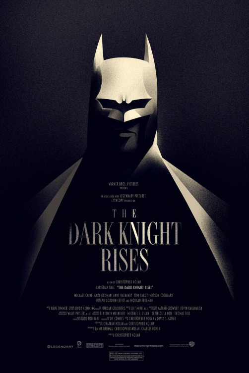 The Poster Boys — Mondo posters for BATMAN BEGINS, THE DARK KNIGHT,...