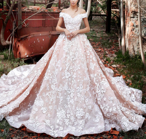 Looking Like A Real Fairy Tale Bride (Sadek Majed Couture)