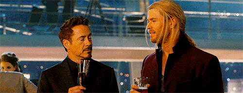 chimpanzeedotcom:

thegestianpoet:
look at tony holding his little Cuck Goblet while thor’s entire pussy pops loud enough to break the sound barrier next to him. we do stan. 


This is the only marvel post I will ever reblog it’s making me go insane #cuck goblet