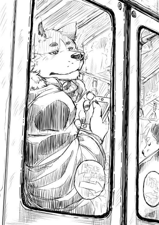 xigmamgix:  待ち合わせまで時間があったので、１時間ほど落書き。来年はいい年になるといいなぁ。