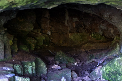 Gop Cave or Rock Shelter, Flintshire, North Wales, 214.18.A prehistoric cave or shelter in which num