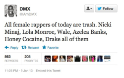 burningveins:  & they ask why DMX is