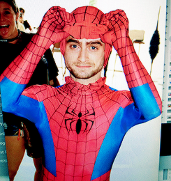 imsirius:  “It’s my first time here. I wanted to come to - you know you don’t go to Comic Con without going down on the floor and seeing it all, and so the way I came up with doing that was Spider-Man.” - Daniel Radcliffe at the 2014 SDCC