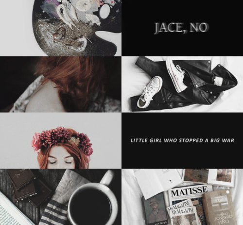 tmi/shadowhunters aesthetic— clary fray“What’s wrong, little sis? You look upset.“She could barely c