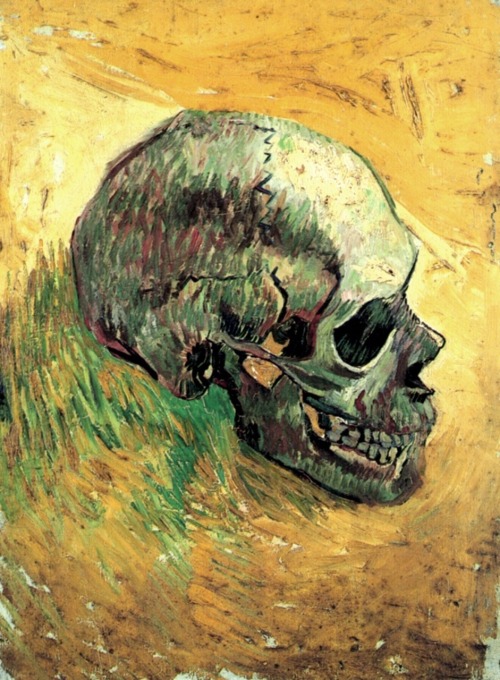 overdose-art:Vincent van Gogh’s Skulls