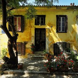 bluepueblo:  Ancient House, Athens, Greece photo via susan 