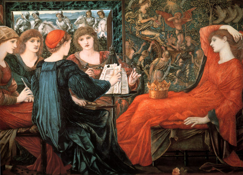 XXX pre-raphaelisme:Laus Veneris by Edward Burne-Jones, photo