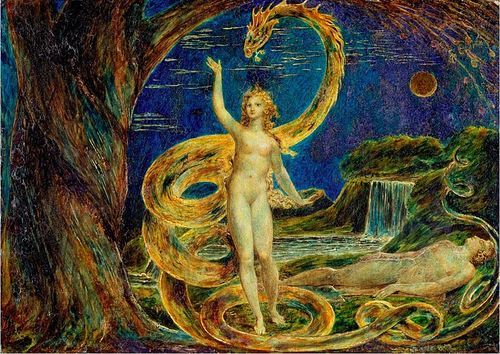 XXX William Blake - Eve Tempted by the Serpent photo