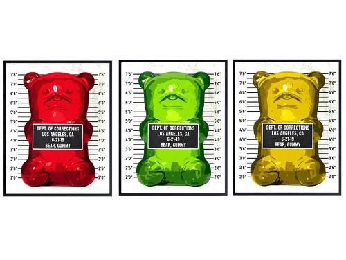 blondebrainpower:  Gummy Bear Mugshot - They’re