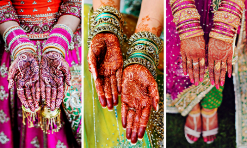 aashiqaanah:  Wedding Edits: Bridal Henna porn pictures