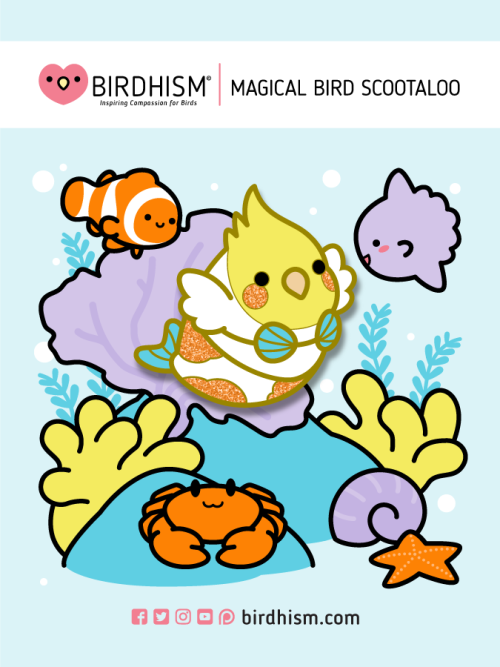 PRE-ORDERS are open for Magical Bird Scootaloo Hard Enamel Pins! Magical Bird Scootaloo takes t