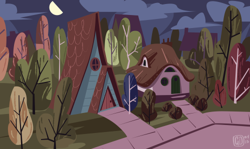 Backgrounds for Cancer Concept Animation Project (Part 1)This story takes place in a world where all